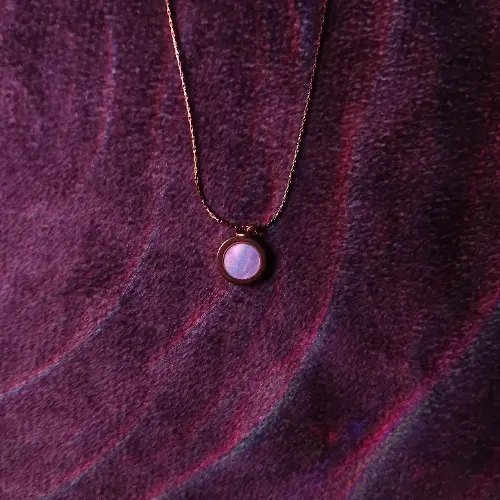 The Golden Moon Pendant